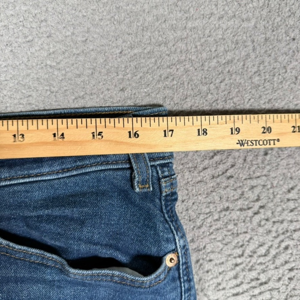Levis Jeans Womens 33x24 Slim Taper Ankle Denim 5 Pocket Casual Preppy Stretch - Picture 5 of 10